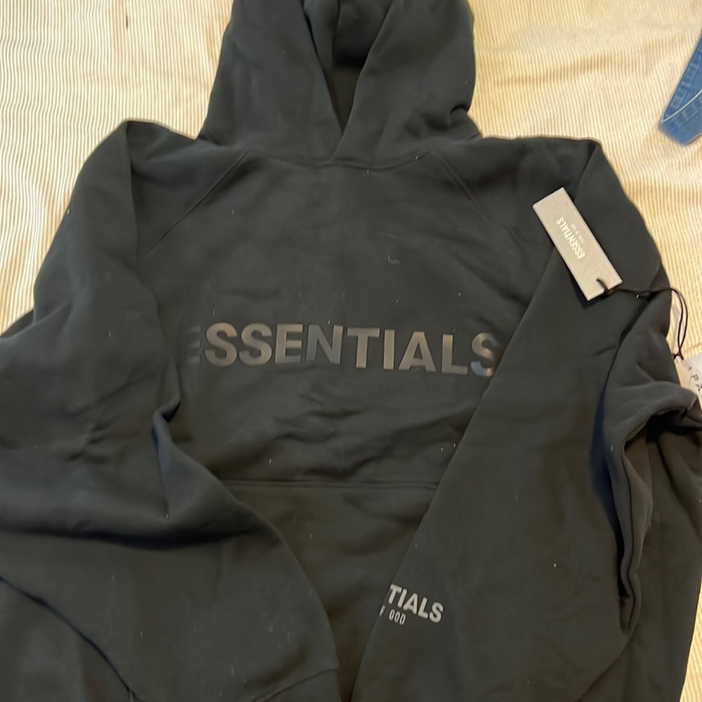 Brand NEW Black essentials hoodie